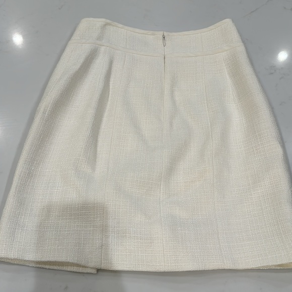 Nanette Lenore off white textured linen skirt - Picture 4 of 6